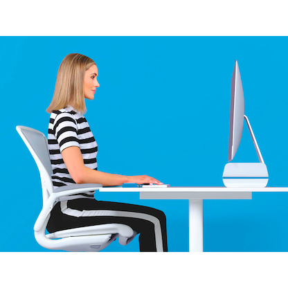 Artikelbild 3 für LEITZ Monitorständer Ergo WOW weiß, blau, Artikelnummer 280943