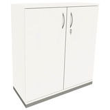 Artikelbild 1 für fm Aktenschrank Sidney, 4260429763498 weiß 2 Fachböden 100,0 x 44,2 x 113,3 cm, Artikelnummer 410462