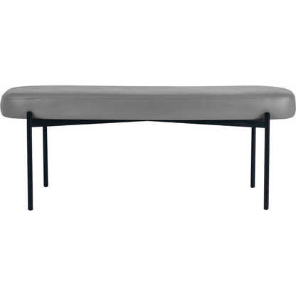 Artikelbild 3 für meet powered by PAPERFLOW Sitzbank GAIA L GBOLC.01.14 grau Kunstleder 118,0 cm, Artikelnummer 852113