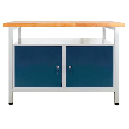 Artikelbild für ADB Werkbank lichtgrau, anthrazitgrau 120,0 x 60,0 x 84,0 cm, Artikelnummer 204857