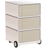 Artikelbild 1 für PAPERFLOW easyBox Contents Rollcontainer weiß, bunt 4 Auszüge 39,0 x 43,6 x 64,2 cm, Artikelnummer 215409