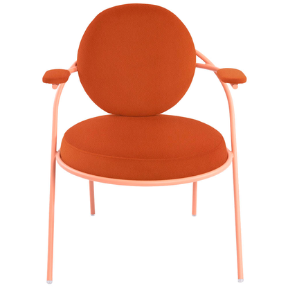 Artikelbild 3 für meet powered by PAPERFLOW Sessel SATURNE rost rosa Kunstleder, 1 St., Artikelnummer 231652