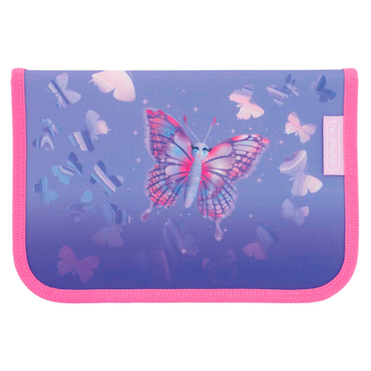 Artikelbild 10 für herlitz Schulranzen-Set Loop Plus Butterfly Paradise Kunstfaser lila, Artikelnummer 271373
