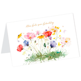 Artikelbild 1 für LUMA Geburtstagskarte Blumenwiese DIN B6, Artikelnummer 141479