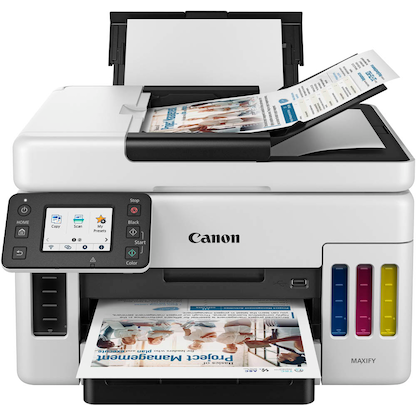 Artikelbild 2 für AKTION: Canon MAXIFY GX6050 3 in 1 Tintenstrahl-Multifunktionsdrucker grau mit 60 Euro CashBack, Artikelnummer 458681