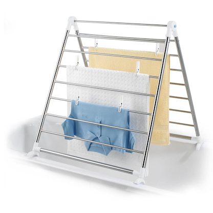 Artikelbild 6 für WENKO Wäscheständer für Badewanne Profi silber, Artikelnummer 531802