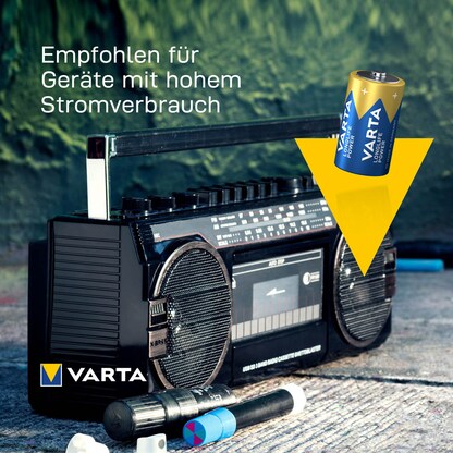 Artikelbild 5 für 2 VARTA Batterien LONGLIFE Power Mono D 1,5 V, Artikelnummer 399487