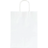Artikelbild 1 für 20 folia Papier-Tragetaschen L weiß 24,0 x 31,0 cm, Artikelnummer 900347