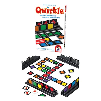 Artikelbild 12 für Schmidt MBS Qwirkle in Metalldose Geschicklichkeitsspiel, Artikelnummer 936125