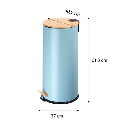 Artikelbild 10 für Echtwerk Tretpedal Mülleimer 30,0 l hellblau, Artikelnummer 639209