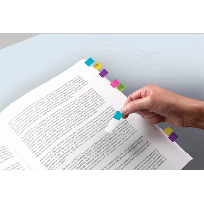 Artikelbild 2 für Post-it® Index Mini Haftmarker farbsortiert 4x 35 Streifen, Artikelnummer 161919