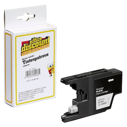 Artikelbild 15 für office discount schwarz Druckerpatrone kompatibel zu brother LC-1240BK, Artikelnummer 314577