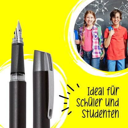 Artikelbild 3 für ONLINE® Campus Soft Patronenfüller schwarz M (mittel), Artikelnummer 238216