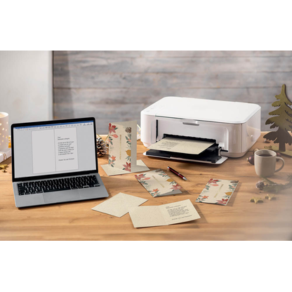 Artikelbild 5 für 10 SIGEL Weihnachtskarten Christmas Art DIN lang, Artikelnummer 352441