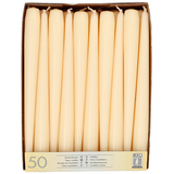 Artikelbild 1 für 50 STARPAK Kerzen champagner, Artikelnummer 607622