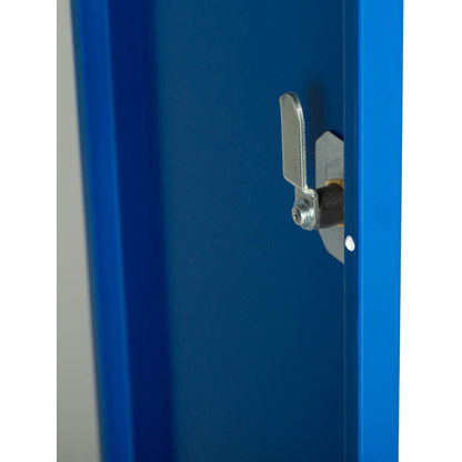 Artikelbild 10 für LÜLLMANN Putzmittelschrank 510721 enzianblau, lichtgrau 60,0 x 50,0 x 180,0 cm, aufgebaut, Artikelnummer 182438