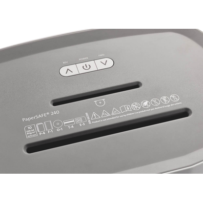 Artikelbild 9 für AKTION: DAHLE PaperSAFE 240 Aktenvernichter mit Partikelschnitt P-4, bis 10 Blatt, lichtgrau, Artikelnummer 855854