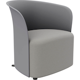 Artikelbild 1 für meet powered by PAPERFLOW Sessel CROWN grau schwarz Stoff, 1 St., Artikelnummer 300911