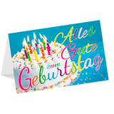 Artikelbild 1 für LUMA Geburtstagskarte Torte bunt DIN B6, Artikelnummer 141509