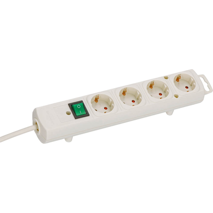 Artikelbild 8 für brennenstuhl Comfort-Line Plus 4-fach Steckdosenleiste mit Schalter 2,0 m weiß, Artikelnummer 398913