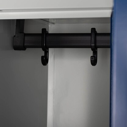 Artikelbild 11 für LÜLLMANN Putzmittelschrank 510721 enzianblau, lichtgrau 60,0 x 50,0 x 180,0 cm, aufgebaut, Artikelnummer 182438