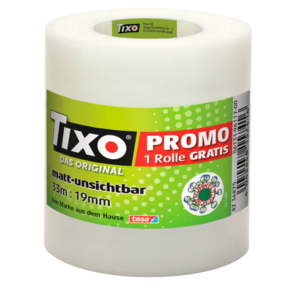 Artikelbild für TIXO Klebefilm matt 19,0 mm x 33,0 m 3 Rollen, Artikelnummer 832814