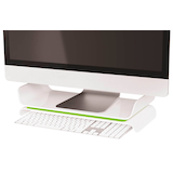 Artikelbild 1 für LEITZ Monitorständer Ergo WOW weiß, grün, Artikelnummer 280954