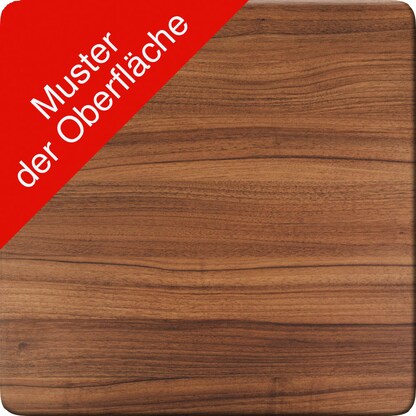 Artikelbild 2 für PAPERFLOW easyHome LV1 Schreibtisch walnuss rechteckig, A-Fuß-Gestell weiß 100,0 x 40,0 cm, Artikelnummer 381743