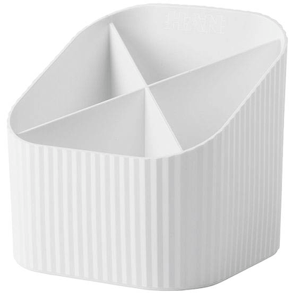 Artikelbild 3 für HAN Stiftehalter Re-X-LOOP weiß 100% Recyclingmaterial 4 Fächer 11,1 x 12,1 x 10,6 cm, Artikelnummer 440434