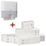 Artikelbild 1 für AKTION: TORK Papierhandtuchspender-Set Elevation Xpress® H2 Mini weiß Kunststoff, Artikelnummer 899852