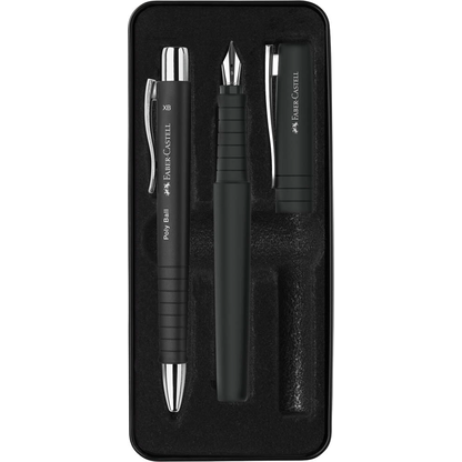 Artikelbild 15 für FABER-CASTELL Schreibset Poly Ball Pen schwarz, Artikelnummer 443558