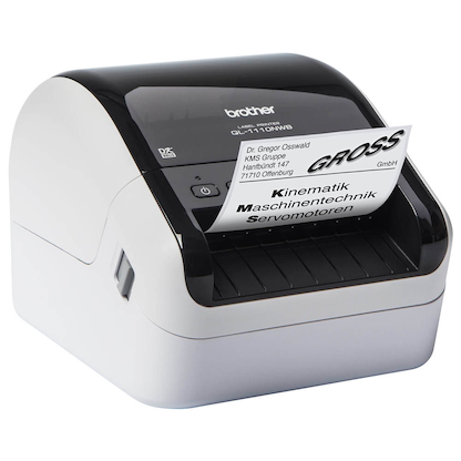 Artikelbild 4 für brother QL-1110NWBc Etikettendrucker weiß, schwarz, Artikelnummer 800712