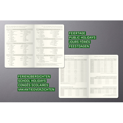 Artikelbild 9 für SIGEL Buchkalender Conceptum 2026 schwarz, Artikelnummer 568517