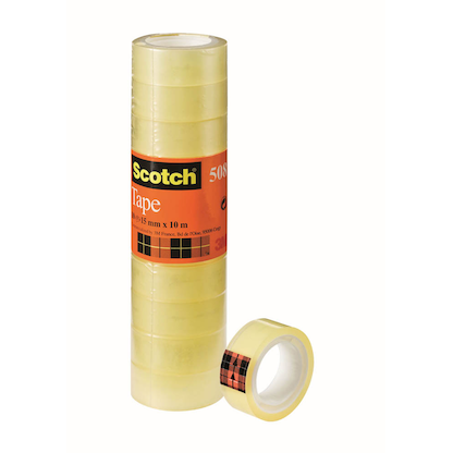 Artikelbild 24 für Scotch 508 Klebefilm transparent 15,0 mm x 10,0 m 10 Rollen, Artikelnummer 928259