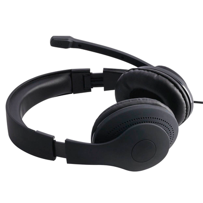 Artikelbild 3 für hama HS-USB300 USB-Headset schwarz, Artikelnummer 949697