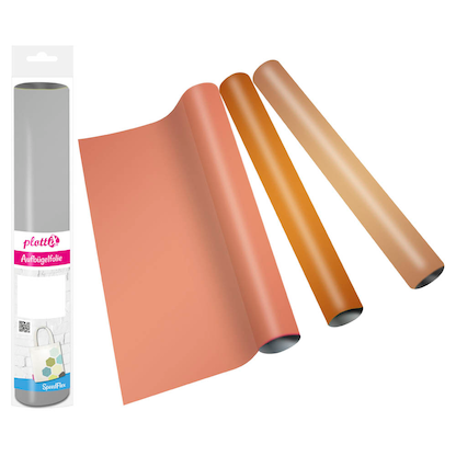 Artikelbild 2 für plottiX SpeedFlex Metallic Aufbügelfolie gelb Flex-Folie 32,0 x 50,0 cm, 1 Rolle, Artikelnummer 542262