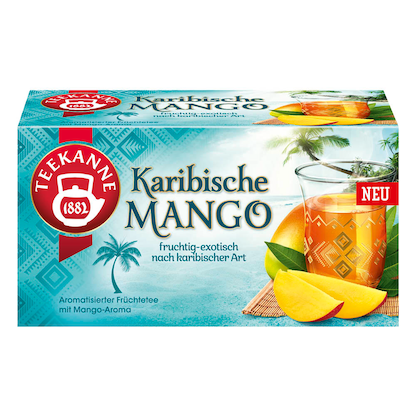 Artikelbild für TEEKANNE Karibische Mango Tee 20 Portionen, Artikelnummer 563447