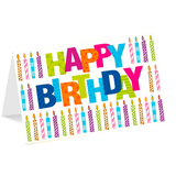 Artikelbild 1 für LUMA Geburtstagskarte HAPPY BIRTHDAY DIN B6, Artikelnummer 141529