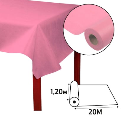 Artikelbild 5 für 4 PROnappe Tischdecke rosa 1,2 x 20,0 m, Artikelnummer 389037