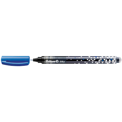 Artikelbild 2 für Pelikan Inky 273 Tintenroller schwarz/blau 0,5 mm, Schreibfarbe: blau, 1 St., Artikelnummer 821239