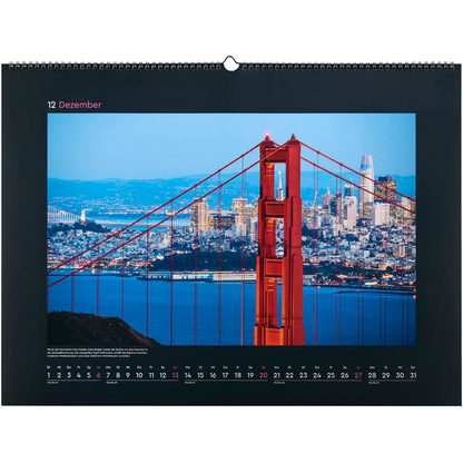 Artikelbild 13 für KUNTH Monats-Wandkalender Metropolen 2026, Artikelnummer 575876