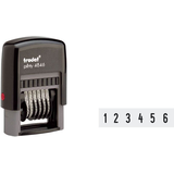 Artikelbild 1 für trodat Ziffernstempel Printy 4846/6 selbstfärbend schwarz ohne Logo, 1 St., Artikelnummer 604898