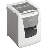 Artikelbild 1 für AKTION: LEITZ IQ Autofeed Small Office 100 Aktenvernichter mit Partikelschnitt P-4, 4 x 28 mm, bis 100 Blatt, grau, Artikelnummer 420483