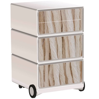 Artikelbild für PAPERFLOW easyBox Contents Rollcontainer weiß, bunt 4 Auszüge 39,0 x 43,6 x 64,2 cm, Artikelnummer 214779