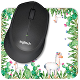 Artikelbild 1 für RNK-Verlag Mousepad-Notizblock weiß/grün Papier 24,0 x 22,0 cm, 30 Blatt, Artikelnummer 256663