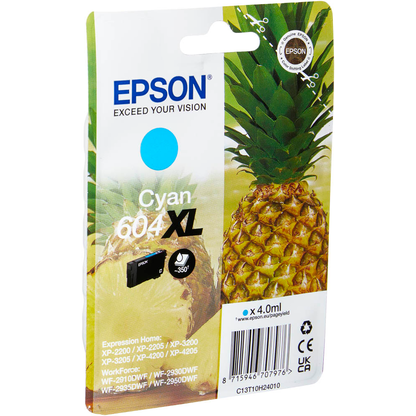 Artikelbild 2 für EPSON 604XL/T10H24 cyan Druckerpatrone, Artikelnummer 784692