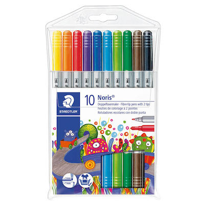 Artikelbild 17 für STAEDTLER Noris® 320 Filzstifte farbsortiert, 10 St., Artikelnummer 301319