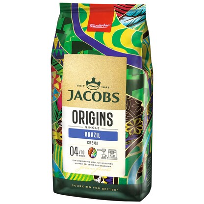 Artikelbild 3 für JACOBS Origins Brazil Kaffeebohnen mild, 1,0 kg, Artikelnummer 513356