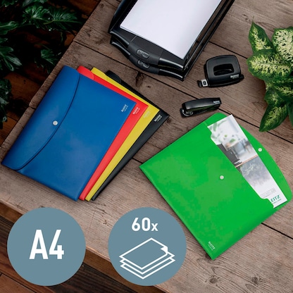 Artikelbild 5 für AKTION: LEITZ Dokumententasche Recycle 4678 DIN A4 grün genarbt mit Prämie nach Registrierung, Artikelnummer 854416