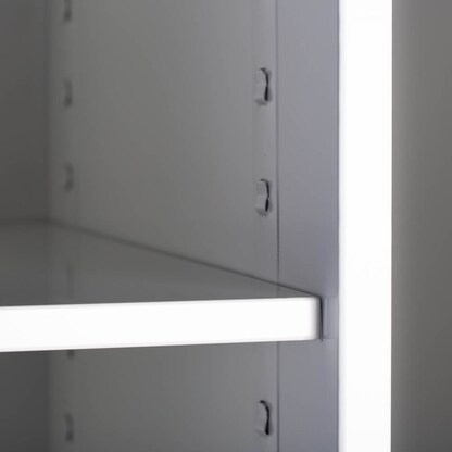 Artikelbild 14 für LÜLLMANN Putzmittelschrank 510721 enzianblau, lichtgrau 60,0 x 50,0 x 180,0 cm, aufgebaut, Artikelnummer 182438